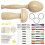 Sewing Repair Set Includes Eggs Shape Wooden Knitting Tool 1