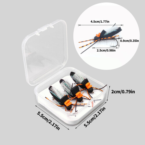 Fliegenfischen, Nass-/Trockenköder, Fliegenköder, 2