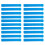 10Pairs Practical Knitted Eyewears Leg Protectors for-Blue 1