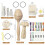 Sewing Repair Set Includes Eggs Shape Wooden Knitting Tool 3
