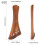 Wood Tailpiece Featuring Tail Cord to Improve Musical Expression 4