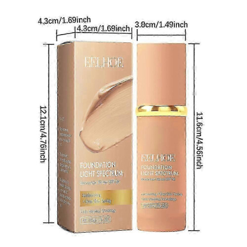 (1pcs) Makeup Liquid-Foundation Lightweight Flaw-less Coverage-Foundation Makeup Accessories 1