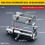 Tiny No Weld Cargo Strap Tightener Steel Compact Portable-large 5