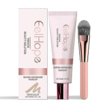 (WARM) Concealer Liquid Foundation Natural Lightweight Moisturizing And Brightening Concealer Strong Oil Control Concealer Liquid Foundation