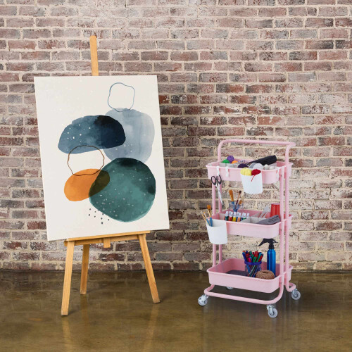 Trolley with 3 shelves 1