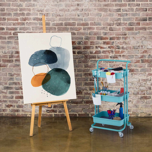 Trolley with 3 shelves 2