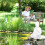 White Buddha figure 70 cm 3