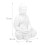 White Buddha figure 70 cm 4