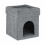 Stool for cat cave in grey 9