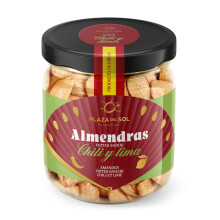 Plaza del Sol Almendras Fritas con Chile y Limón 110g