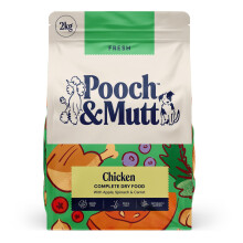 Pooch & Mutt - Fresh Chicken Dog Food, Grain Free Complete Dry Dog Food, 2kg
