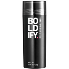 BOLDIFY Hair Fibres (28g) - Fill In Thinning and Fine Hair for an Instantly Fuller, Thicker Look - 14 Shades for Women and Men - Black