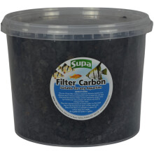 Supa Filter Carbon 3 Litre Bucket, Suitable for Aquariums/Fish Tanks And Koi Fish Pond Filters, Improves water clarity by removing contaminants.