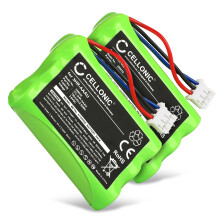 2x CELLONIC Battery Compatible with Bang & Olufsen BEOCOM 6000, BeoCom 1, M6000, M6000 MKII Panasonic KX-T3730 700mAh 3.6V