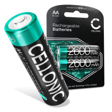 CELLONIC, battery compatible with Siemens Gigaset C620, Gigaset C620A, Gigaset C620H (2600mAh, 4x 1.2V) 4x Replacement battery 4x AA Mignon LR6