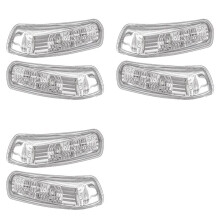 3Pair LED Rearview Mirror Lights Door Wing Mirror Turn Signal for 7 EC7 EC715 EC718 Side Mirror Blinker