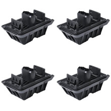 4X il Cuscinetto di Supporto per Cric nel Gomma Morbida per Auto 51717065919 È Adatto per E60 E61 Ed È Adatto per Serie 5 E60/61/X3