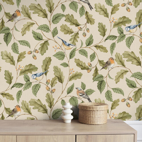 Crown (Natural) Oakleigh Trail Wallpaper Crown 2