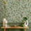 Crown (Sage Green) Oakleigh Trail Wallpaper Crown 4