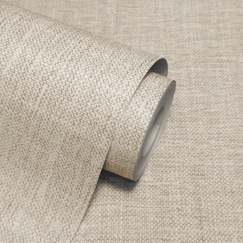 Crown (Taupe) Oakleigh Plain Wallpaper Crown 1