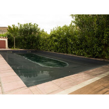 Werkapro Pool Protection Net Rectangular 6 x 12 m, Black