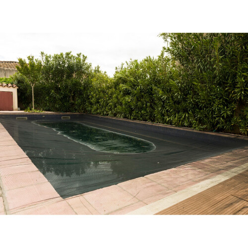 Werkapro Pool Protection Net Rectangular 6 x 12 m, Black