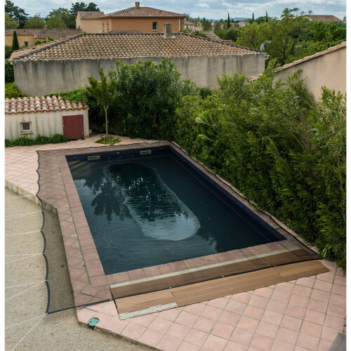 Werkapro Pool Protection Net Rectangular 6 x 12 m, Black 1
