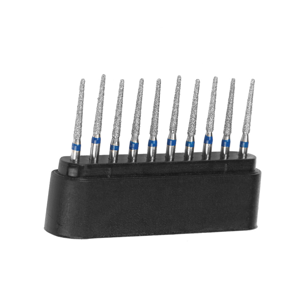 Tr-11 50Pcs Silver Dental Diamond Burs 1.6Mm Shank 8471393747988