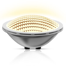LyLmLe PAR56 Swimming Pool Lights 30W Underwater Lights LED Submersible Waterproof IP68 12V DC/AC,3000K Warm White