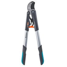 Gardena Comfort Ratchet Lopper SmartCut: Pruning shears with Anvil cutting principle, max. branch ? 45 mm, 59 cm length, 4-stage ratchet mechanism,