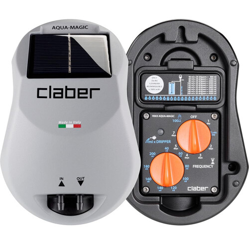 Claber Claber 8063 aqua-magic System, Black/Orange/Grey, 295x305x75 cm 1