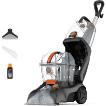 Vax Rapid Power Revive Carpet Cleaner Machine, Rug, Upholstery, Car, Stair Upright Shampooer Washer, Handheld Spot Cleaning Wash Tool, Solution, 1200W