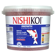 Nishikoi Growth Complete Food for Koi and Pond Fish - Medium Pellets - 2.5kg