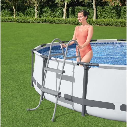 Bestway Bestway | Above Ground Pool Ladder 84cm, White 1