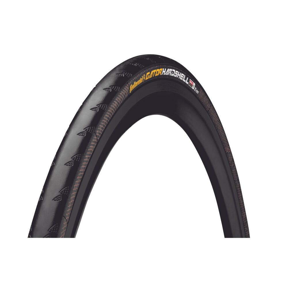 Continental Unisex Adult Gator Hardshell Folding Bike Tyre - Black, 700 X 25