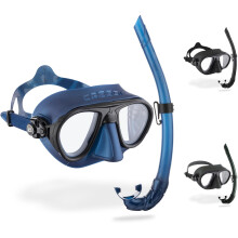 Cressi Calibro + Corsica Snorkeling Set - Blue Nery, Uni