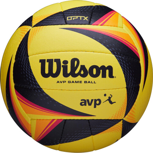 Wilson Wilson OPTX AVP GAME BALL, Yellow/Black