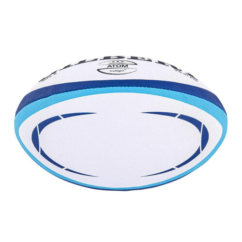 Gilbert Atom Rugby Ball [Each] ? BLUE ? SIZE 5 ? Conforms to World Rugby specifications 2
