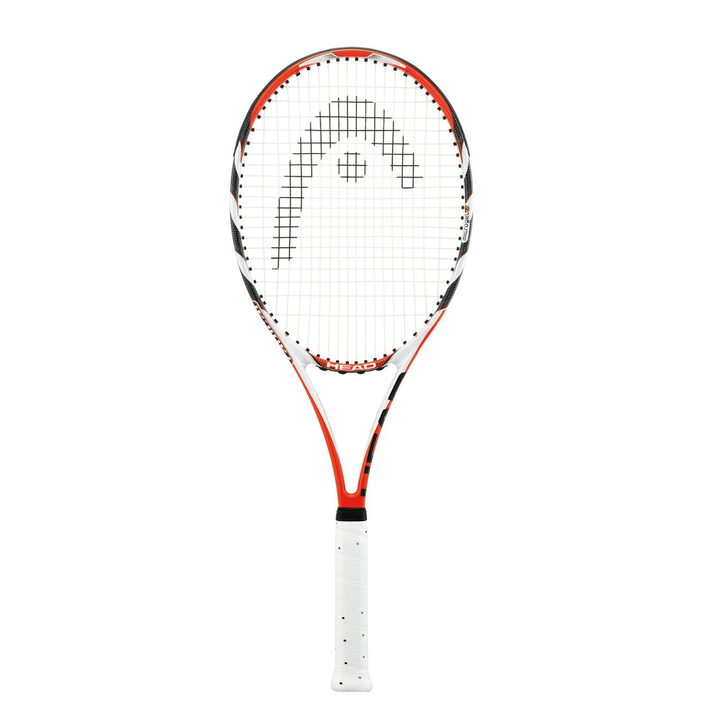 Head Microgel Radical Mp Tennis Racquet - Pre-Strung 27 Inch Intermediate Adult Racket - 4 1/4 Grip Light