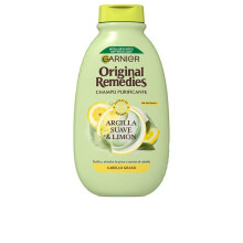 REMÈDES ORIGINAUX zachte shampoo met klei en citroen 400 ml