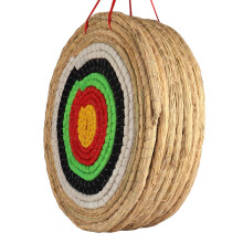 AUVIM Archery Targets for Backyard Hand-Made Straw Archery Target for Recurve Bow Compound Bow or Longbow 20 Inches Traditional Bow Arrow Target for