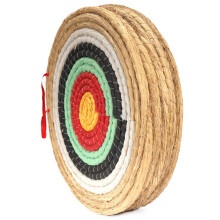 AUVIM Archery Targets for Backyard Hand-Made Straw Archery Target for Recurve Bow Compound Bow or Longbow 20 Inches Traditional Bow Arrow Target for
