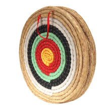 AUVIM Archery Targets for Backyard Hand-Made Straw Archery Target for Recurve Bow Compound Bow or Longbow 20 Inches Traditional Bow Arrow Target for