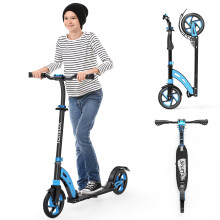 Scooter for Kids Ages 6+ Year Old, TONBUX Kids Scooter for Girls Boys Teens, Easy Folding Scooter with 200mm Big Wheels & Infinitely Height Adjustable