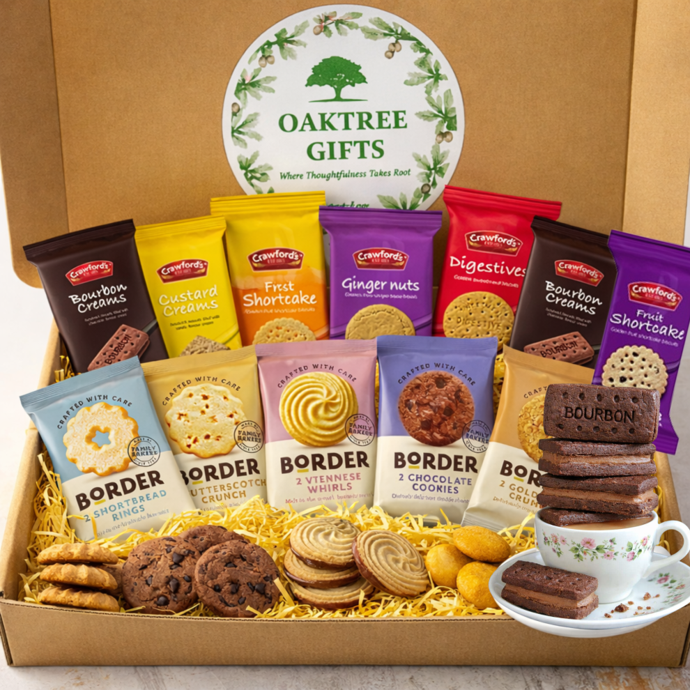 The Great British Kitchen Assorted Biscuits Gift Set British Biscuit Hamper