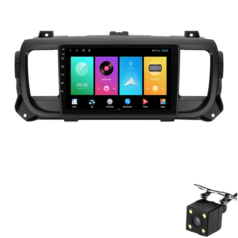 Android 11 Car Stereo For Jumpy 20162021, 9 Inch Ips Touchscreen Radio With Carplay, Bluetooth, Gps Navigation 9771547006879