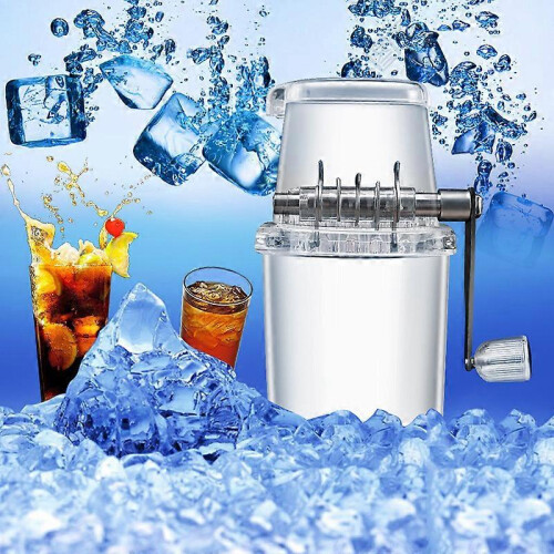 Kleine, handmatig bediende ijsschaafmachine, multifunctionele smoothie-machine 2