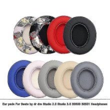 Almohadillas de repuesto para auriculares Beats Studio, almohadillas profesionales personalizadas para auriculares Studio 3 con cable/inalmbricos y