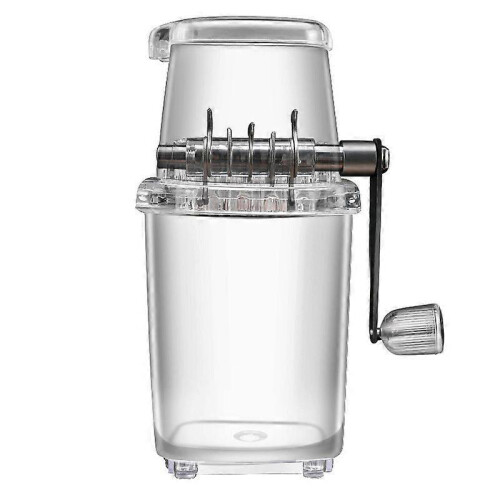 Kleine, handmatig bediende ijsschaafmachine, multifunctionele smoothie-machine