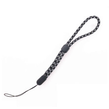 Telefoonkoord/polsbandje, kort, voor USB-stick, sleutelhanger, camera, met verstelbare gesp, nylon bandjes, sleutelhangerkoord
